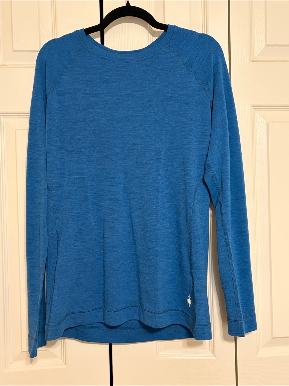 Blue Women's Smartwool Long-Sleeve Knit Sweater - Size XL - Excellent condition